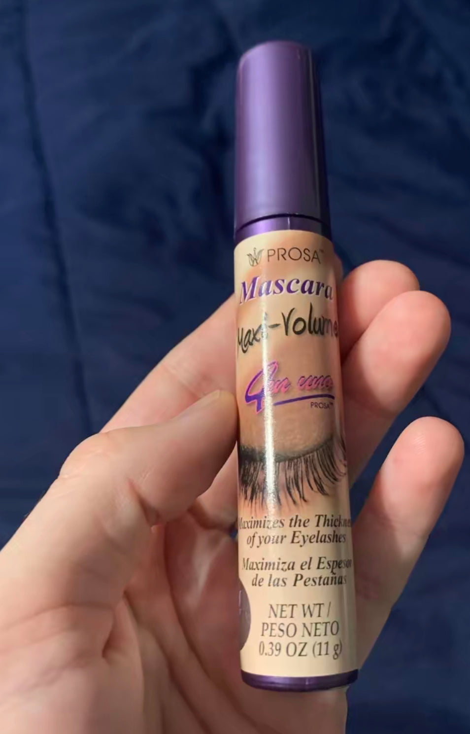 Prosa 4-in-1 Maxi Volume Mascara – Waterproof Formula