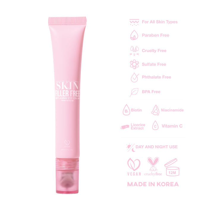 Beauty Creations Skin Filler Free Anti-Aging Eye Cream