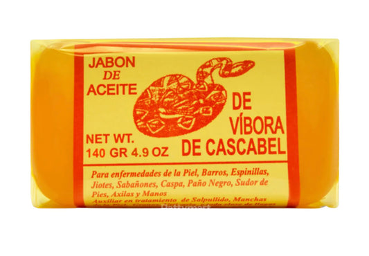 JABÓN DE ACEITE DE VÍBORA CASCABEL