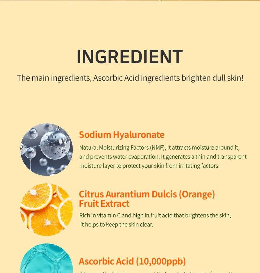 Vitamin C Essence Mask Sheet