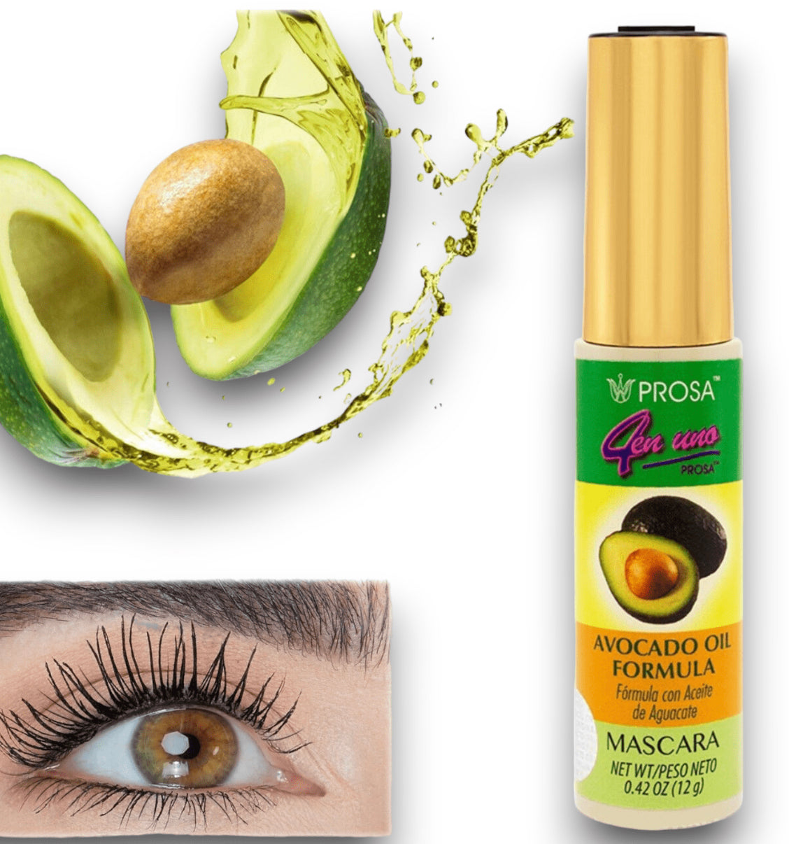 MÁSCARA PROSA 4 en 1 AVOCADO OIL FORMULA