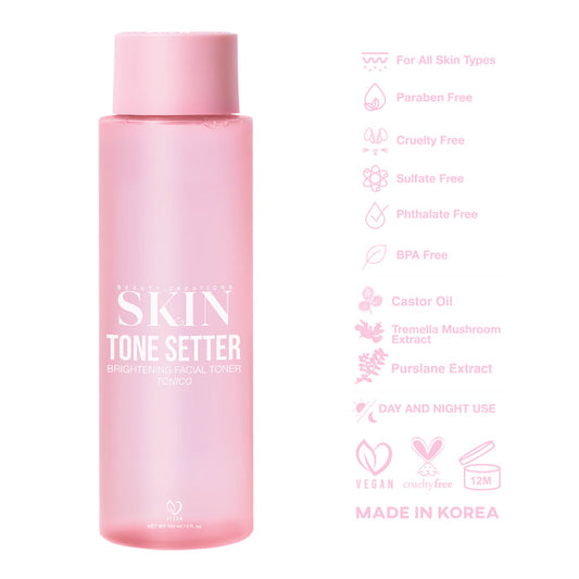 Beauty Creations Skin Tone Setter Brightening Facial Tone