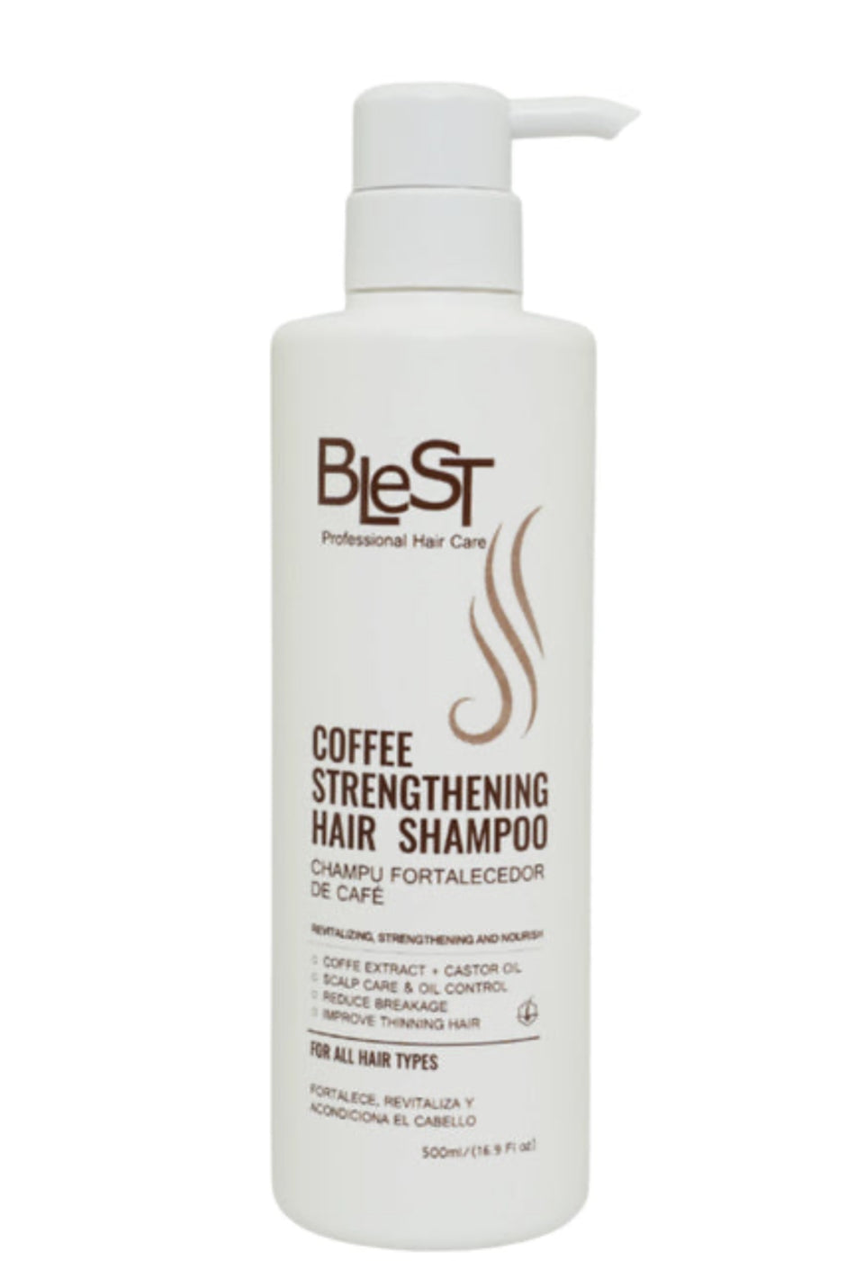 Blest Shampoo Cofee Strengthening Hair