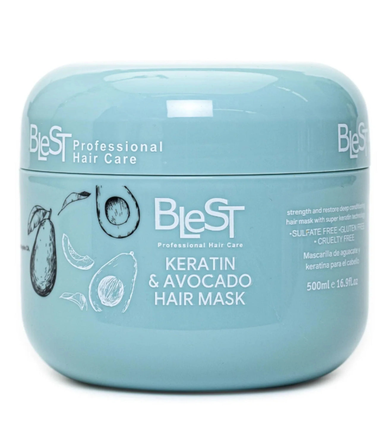 Blest Professional Hair Care - Keratin & Avocado Hair Mask