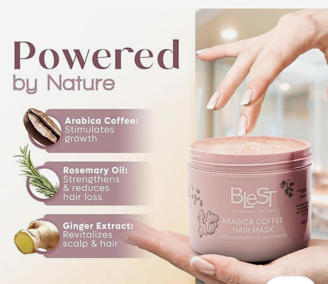 BLEST- ARABICA COFFEE- HAIR MASK